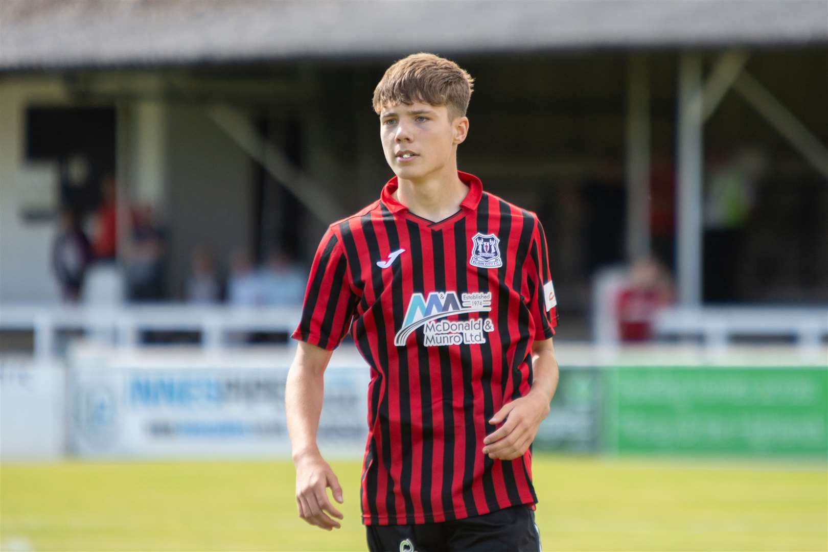 Fin Allen hopes to return to Elgin City next season, strengthened by his Highland League spell at Huntly. Picture: Daniel Forsyth