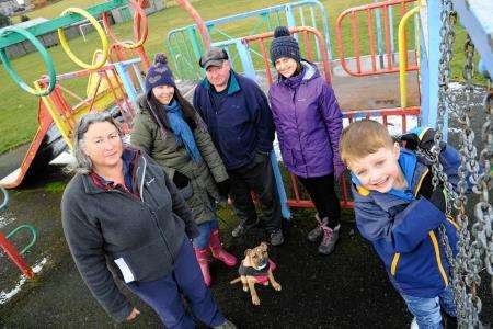 A separate project will upgrade the children's playpark at Tininver.