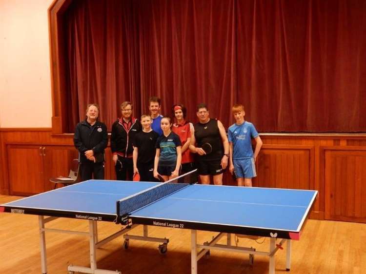 Local shop table tennis