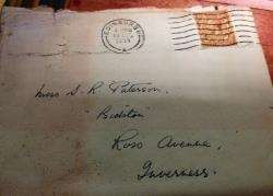 The letters were sent to an address in Inverness.