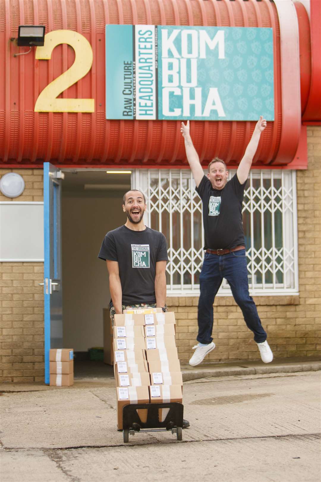 Founders Chris Geary and Ash Keenon at their new premises in Altens.