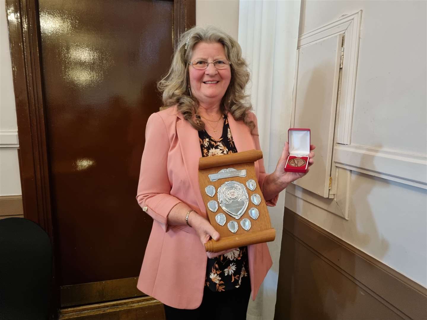 Caroline Fowler from Buckie won the Aultgowrie trophy.