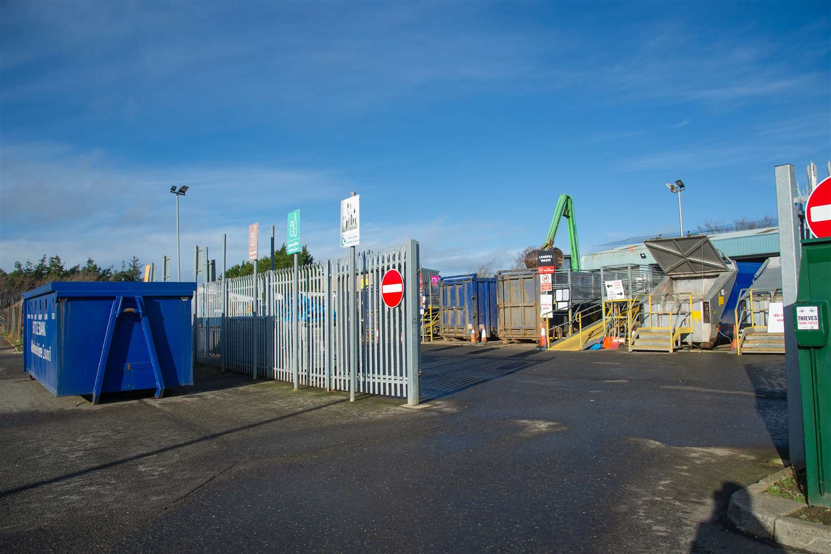 Huntly Household Waste and Recycling Centre, located on Steven Road Huntly. ..Picture: Daniel Forsyth..