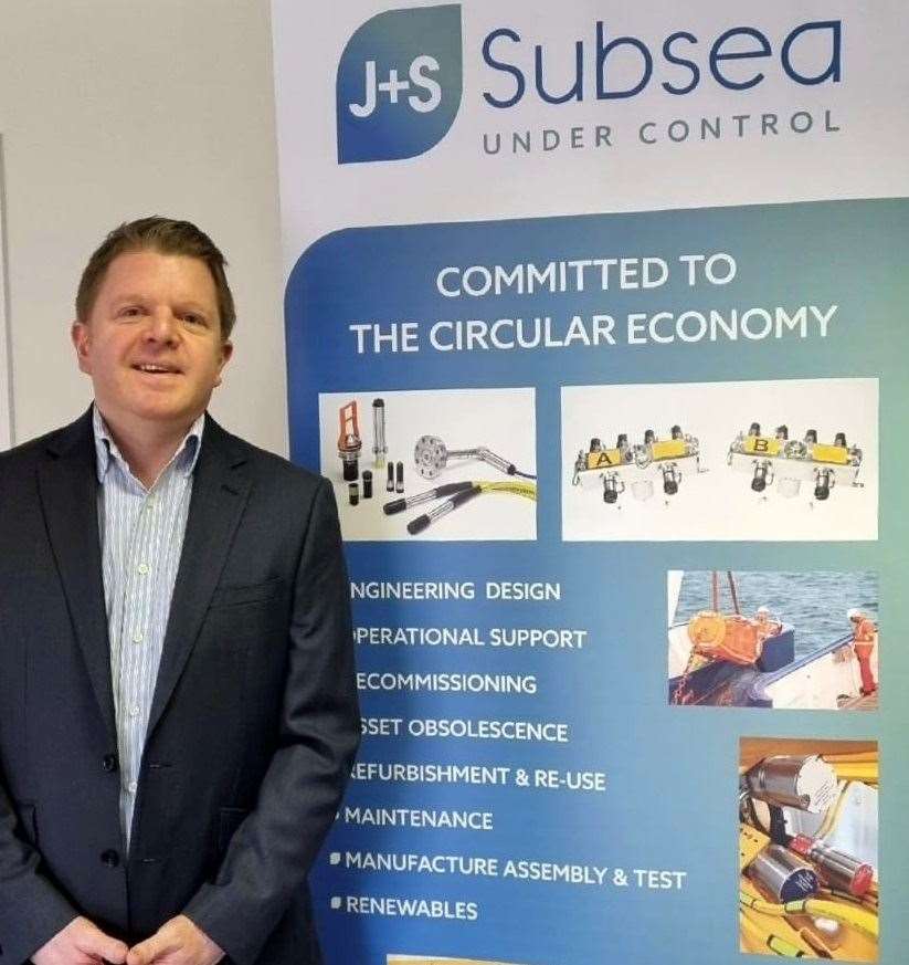 J+S Subsea managing director Phil Reid.