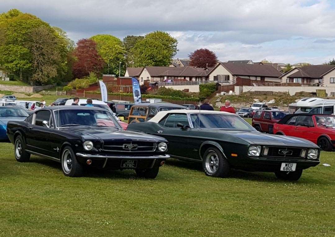 The Ford Mustang event will be held at the Grampian Transport Museum this Sunday.