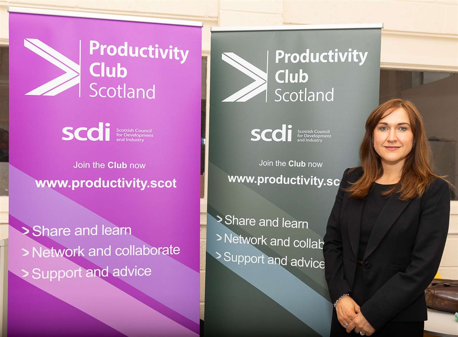 Ashleigh McCulloch, programme manager for Productivity Club Scotland.