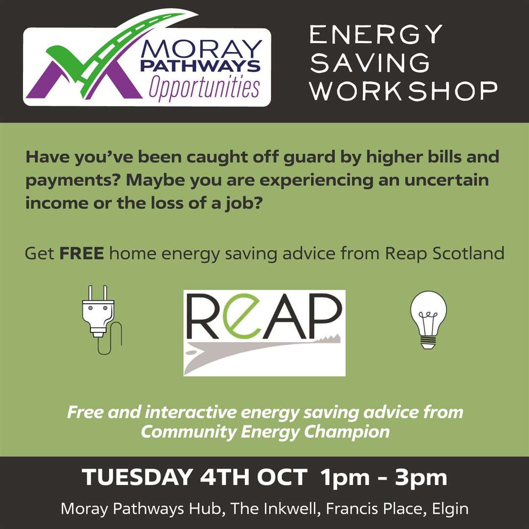 A second Energy Saving Workshop is due to be held next month.