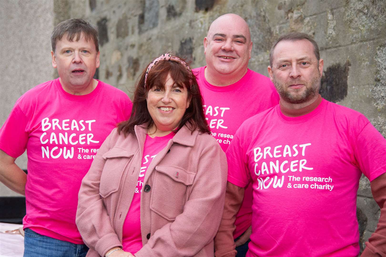 Norma Cardno whose breast cancer journey inspired the fish eating challenge with husband John, Wilson Pirie and Wayne Gormley. Picture: Daniel Forsyth..