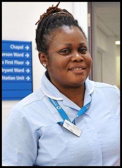 Afua Fofie was a healthcare assistant at Teddington Memorial Hospital (Family handout/PA)