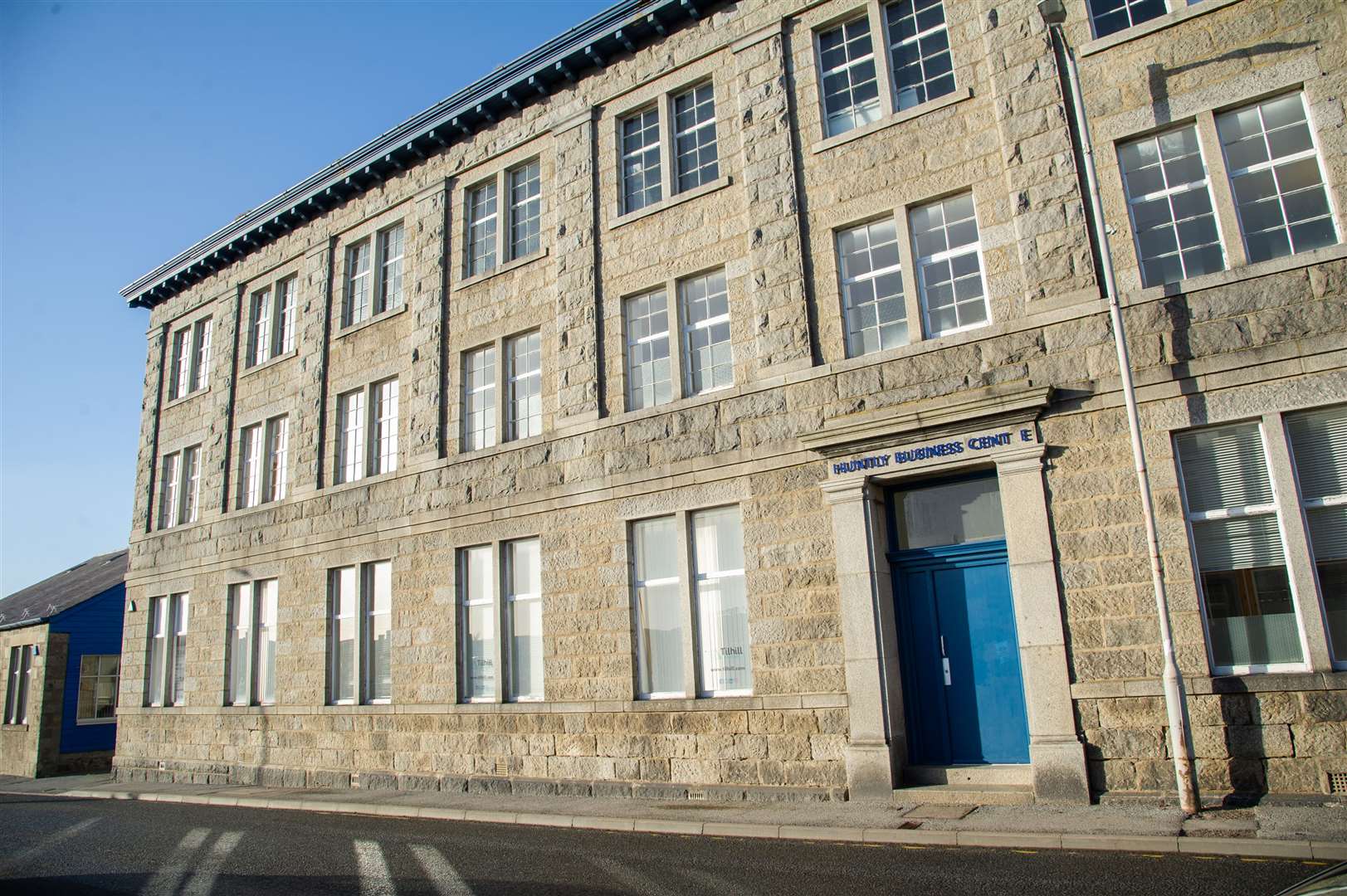 Huntly Business Centre is to be the location for a new hub to support existing and encourage new businesses. Picture: Daniel Forsyth.
