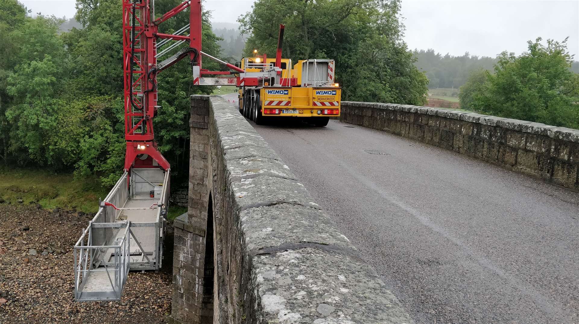 Bridge inspections are set to take place in Banff and Huntly next week.