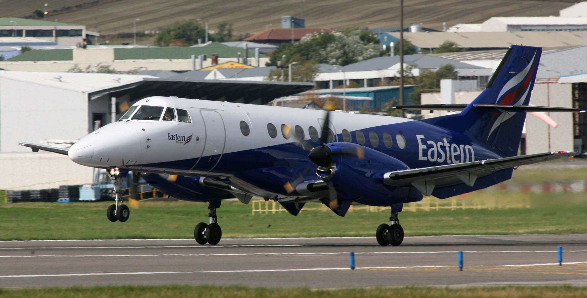 Eastern Airways has resumed flights from Aberdeen to Newcastle
