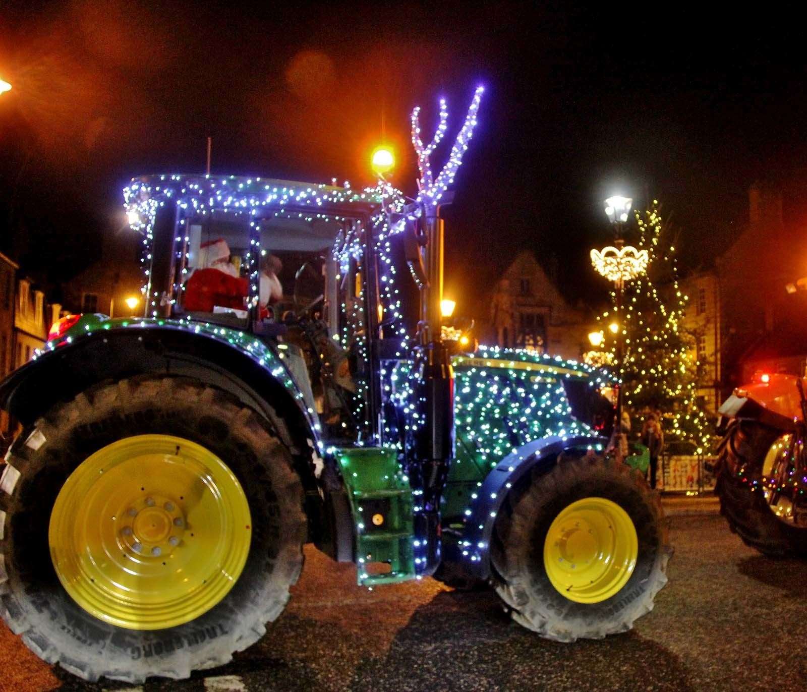 The winning tractor. Picture: Ian Rennie.