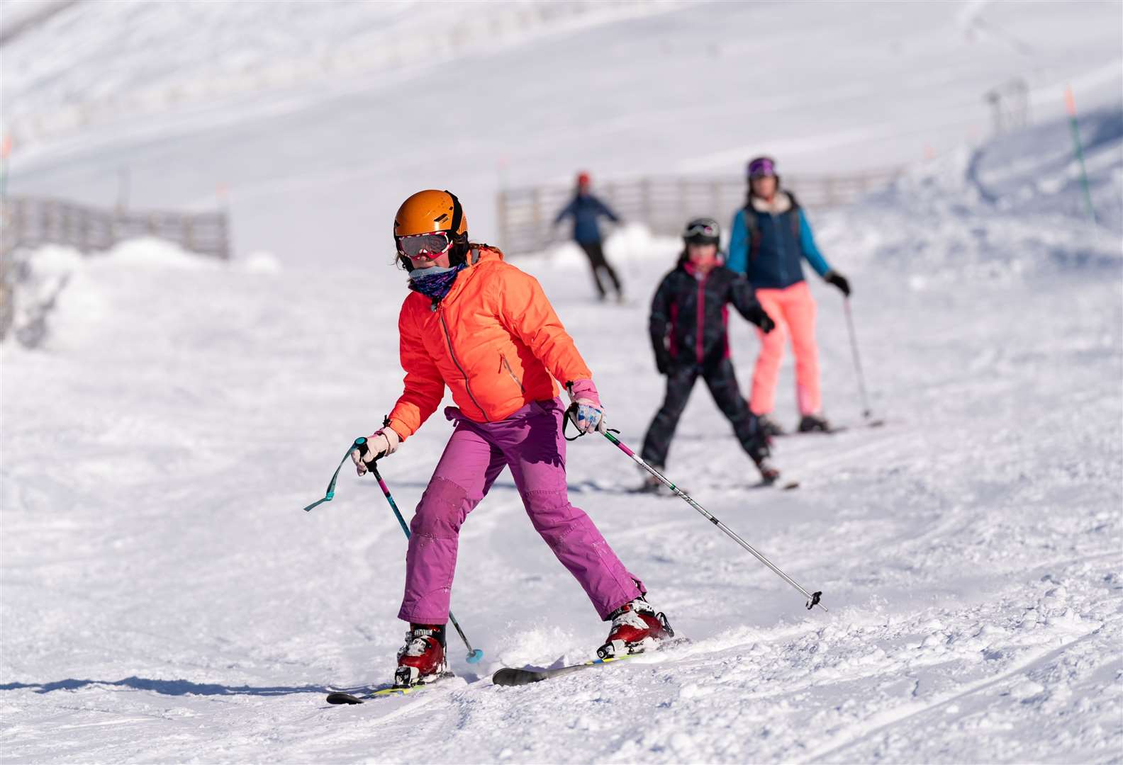 Enjoying some Easter at Cairngorm Mountain. Picture: Paul Masson.
