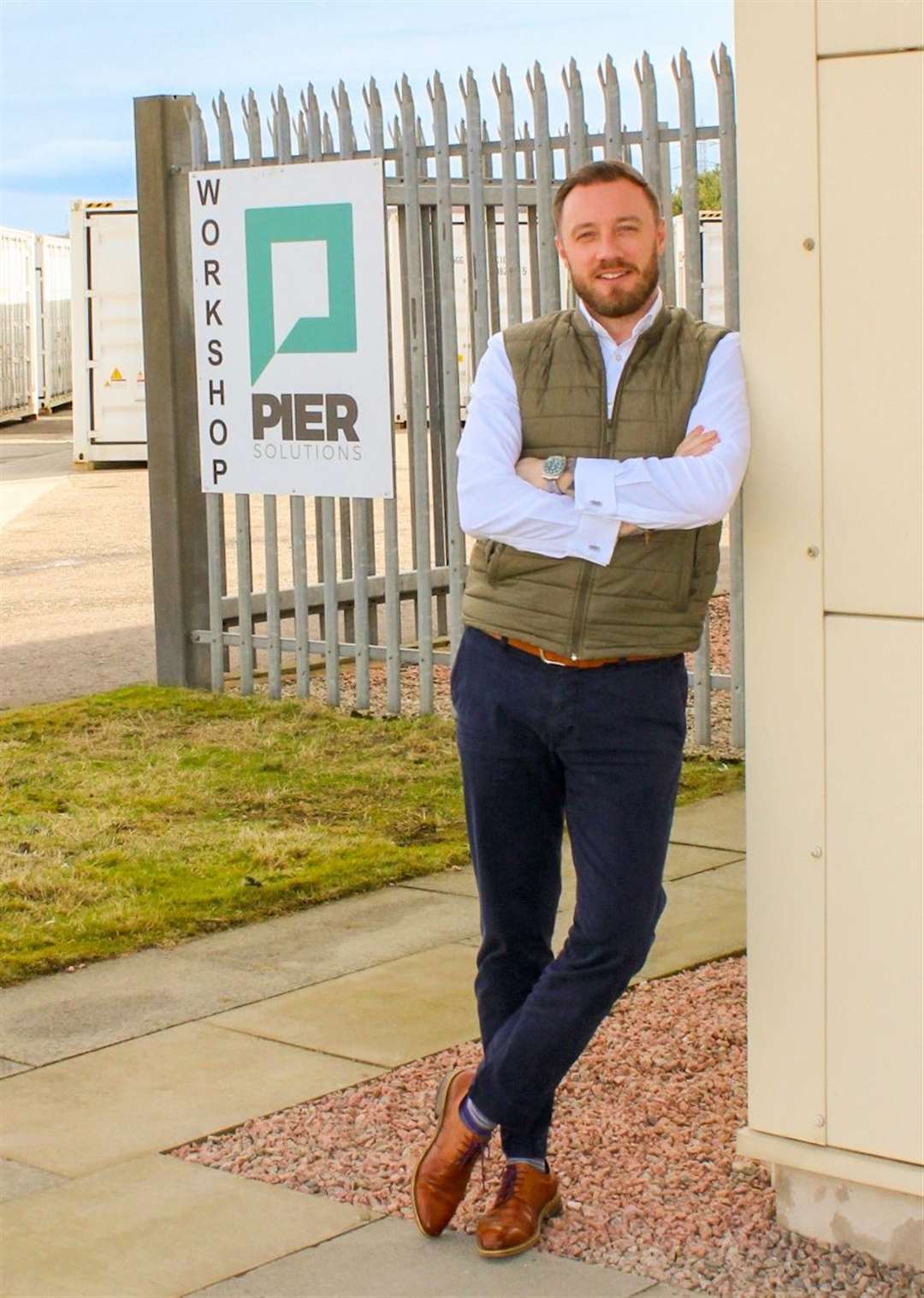 Jordan Ferguson has been appointed as CEO of Kintore based Pier Solutions.