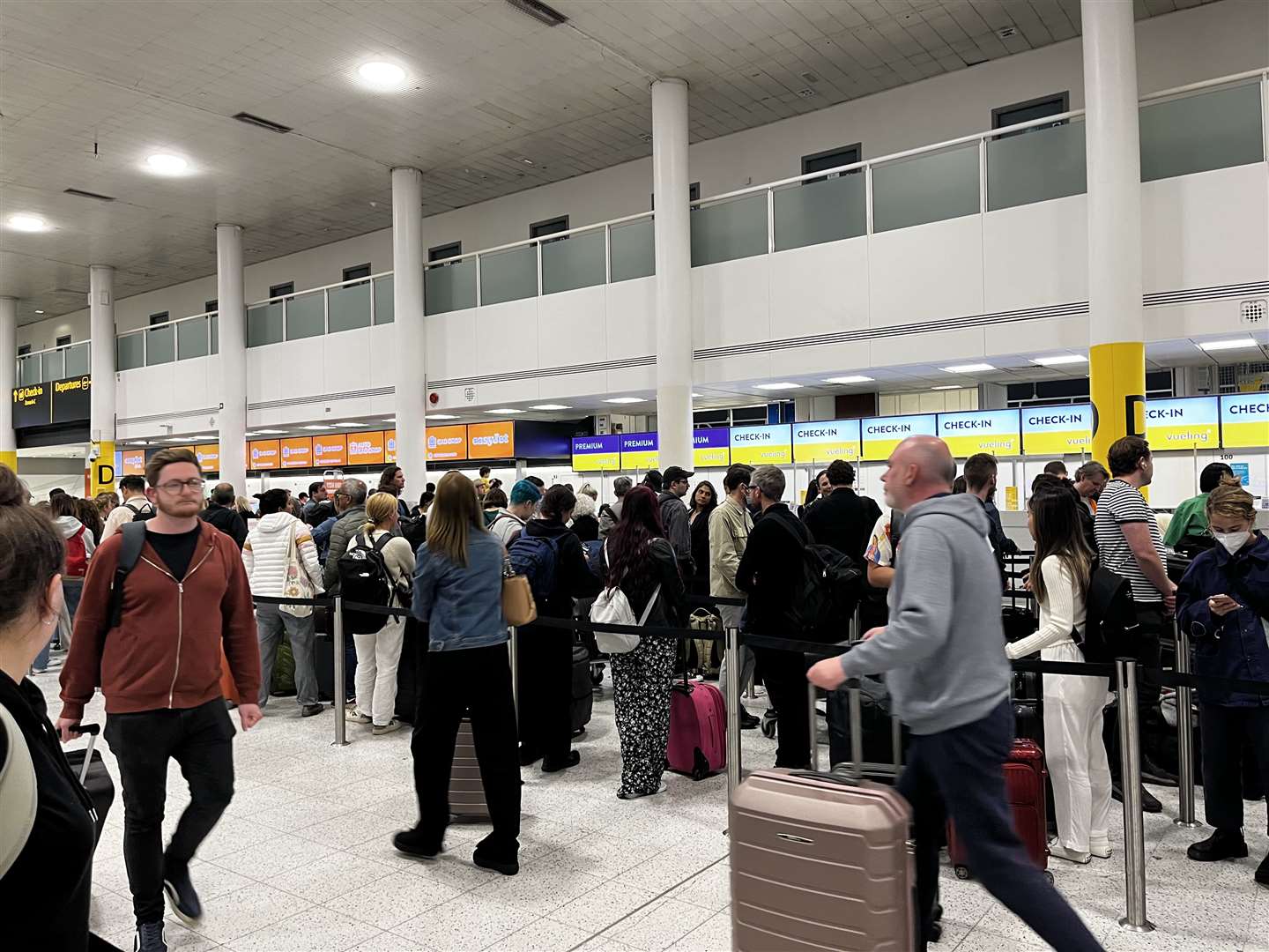 Passengers have faced long queues and disruption at Gatwick Airport in recent months(Stephen Jones/PA)