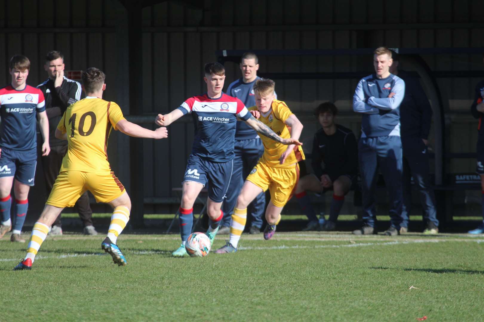 Turriff United v Forres Mechanics. Picture: Kyle Ritchie
