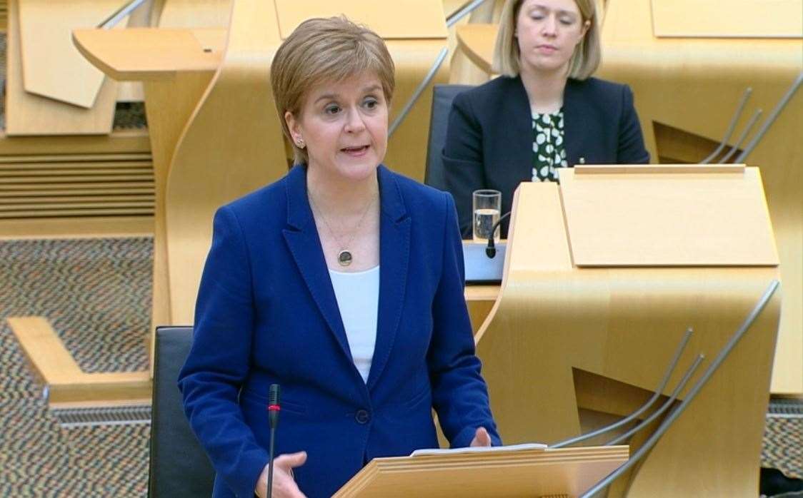 The First Minister updated on the situation and a limited return for schools