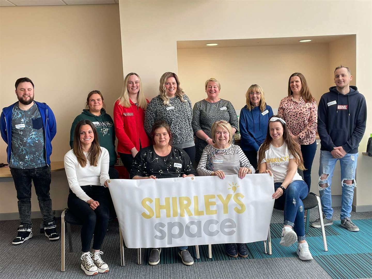 Fresh-faced volunteers for Shirley's Space are making the charity better than ever.