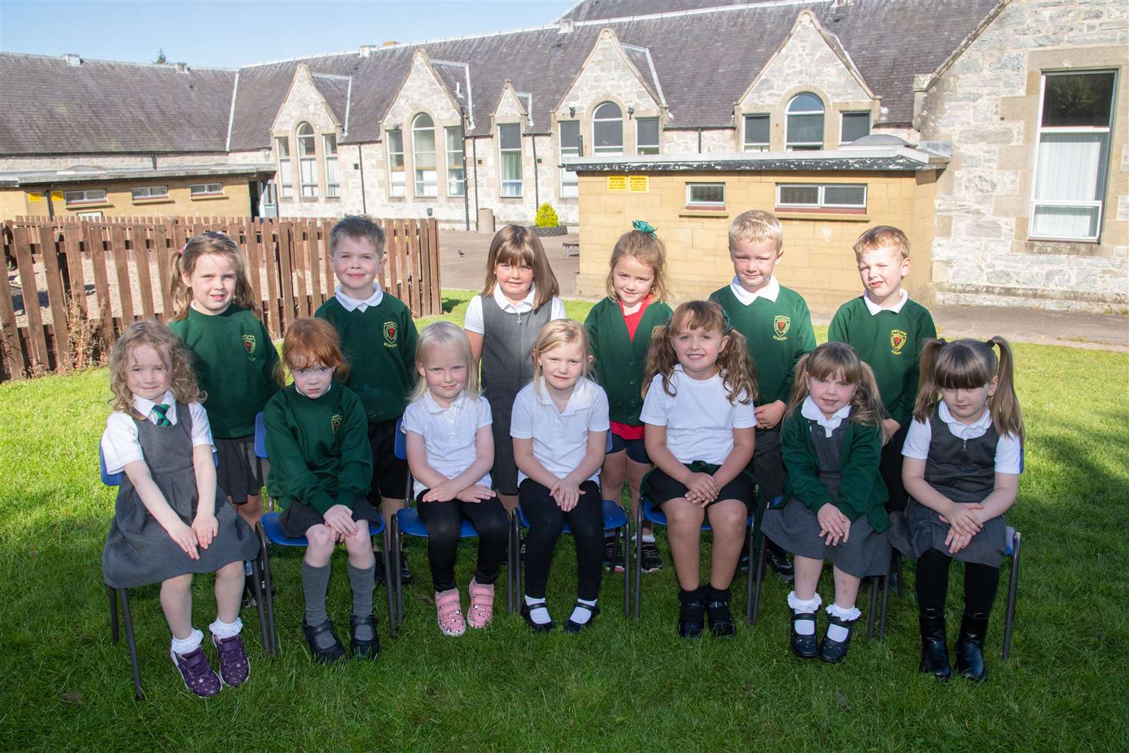 Mortlach Primary School Primary One 2023...Picture: Daniel Forsyth..