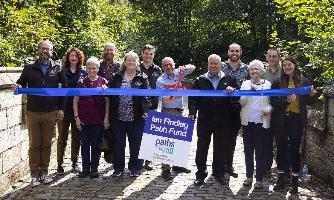 The new Ian Findlay Path Fund aims to help communities improve paths in the local areas. Picture: Alan Harvey/SNS Group