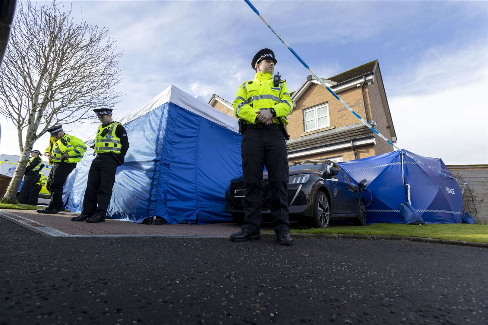 Police searched the home of Peter Murrell and Nicola Sturgeon (Robert Perry/PA)