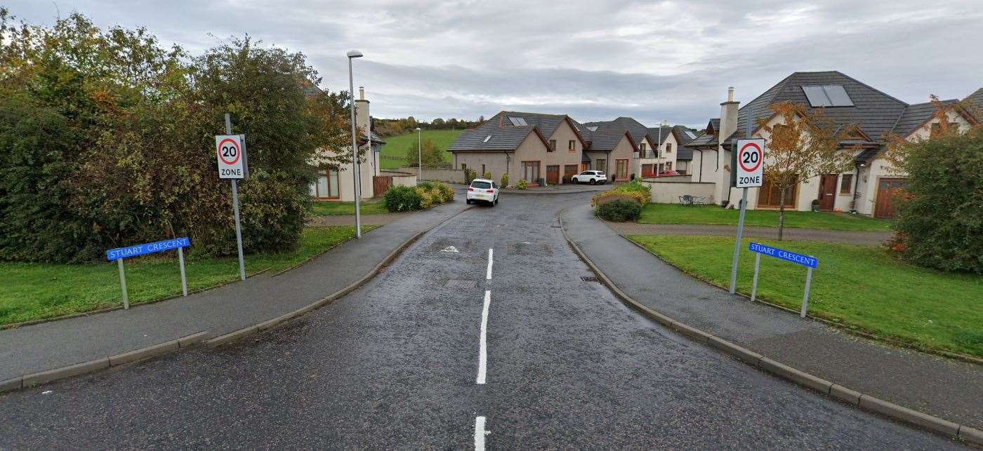 Stuart Crescent in Kemnay has been officially adopted by Aberdeenshire Council.