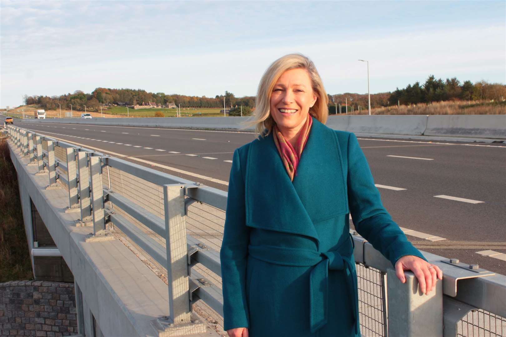 MSP Gillian Martin has welcomed date which shows the AWPR has helped to remove HGV traffic off Aberdeen roads.