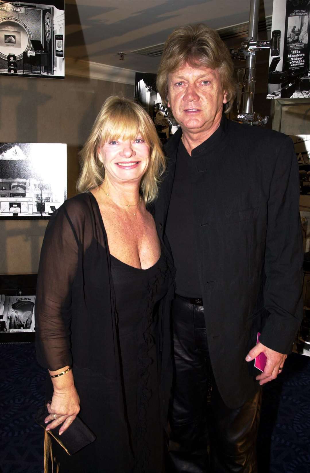 Moody Blues singer John Lodge and wife (Lionel Healing/PA)