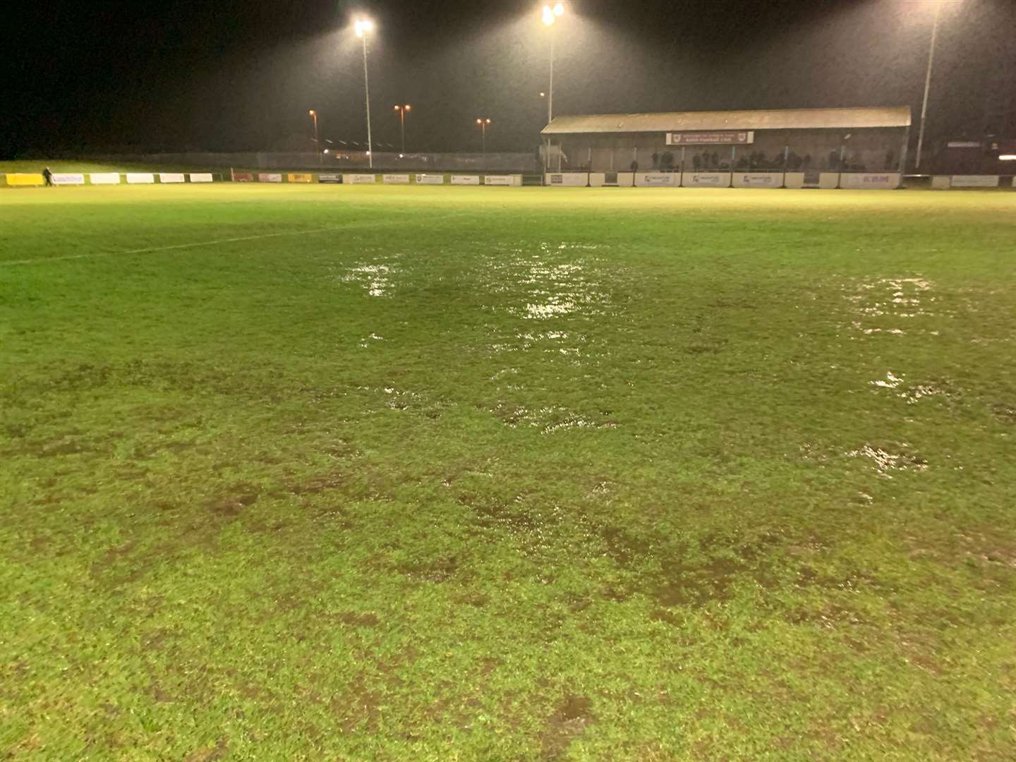 Kynoch Park didn't recover from this week's rainfall. Photo: Daniel Forsyth