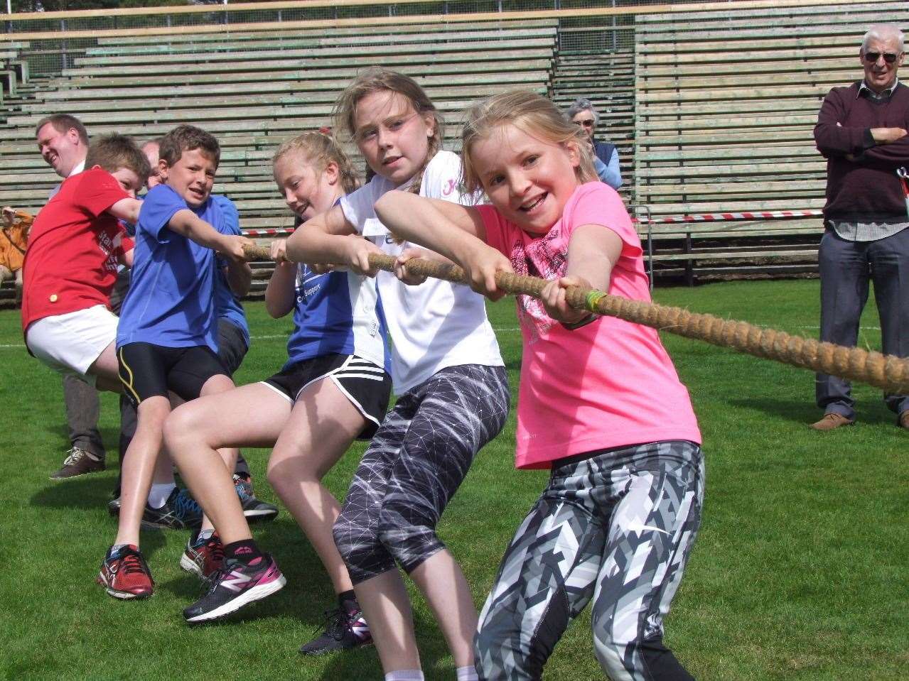 Young people have the chance to take part in traditional events at the Braemar Junior Highland Games. Picture: John Macpherson