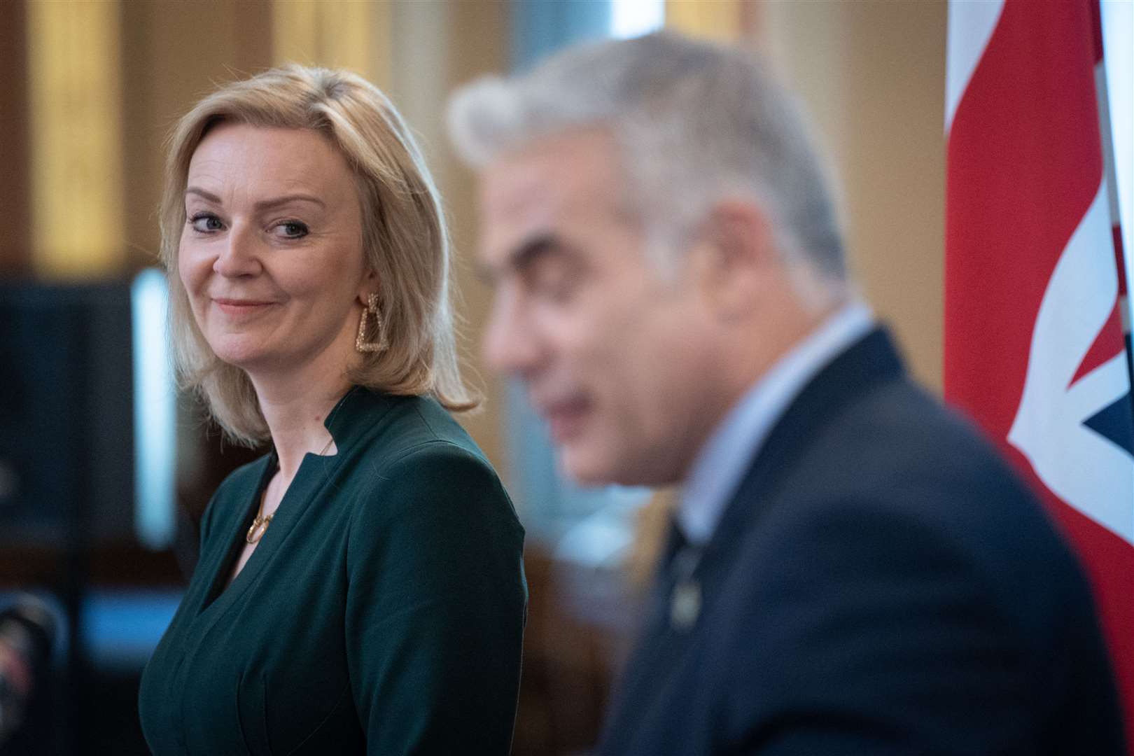 Liz Truss announced plans to legislate to over-ride parts of the Brexit withdrawal treaty (Stefan Rousseau/PA)