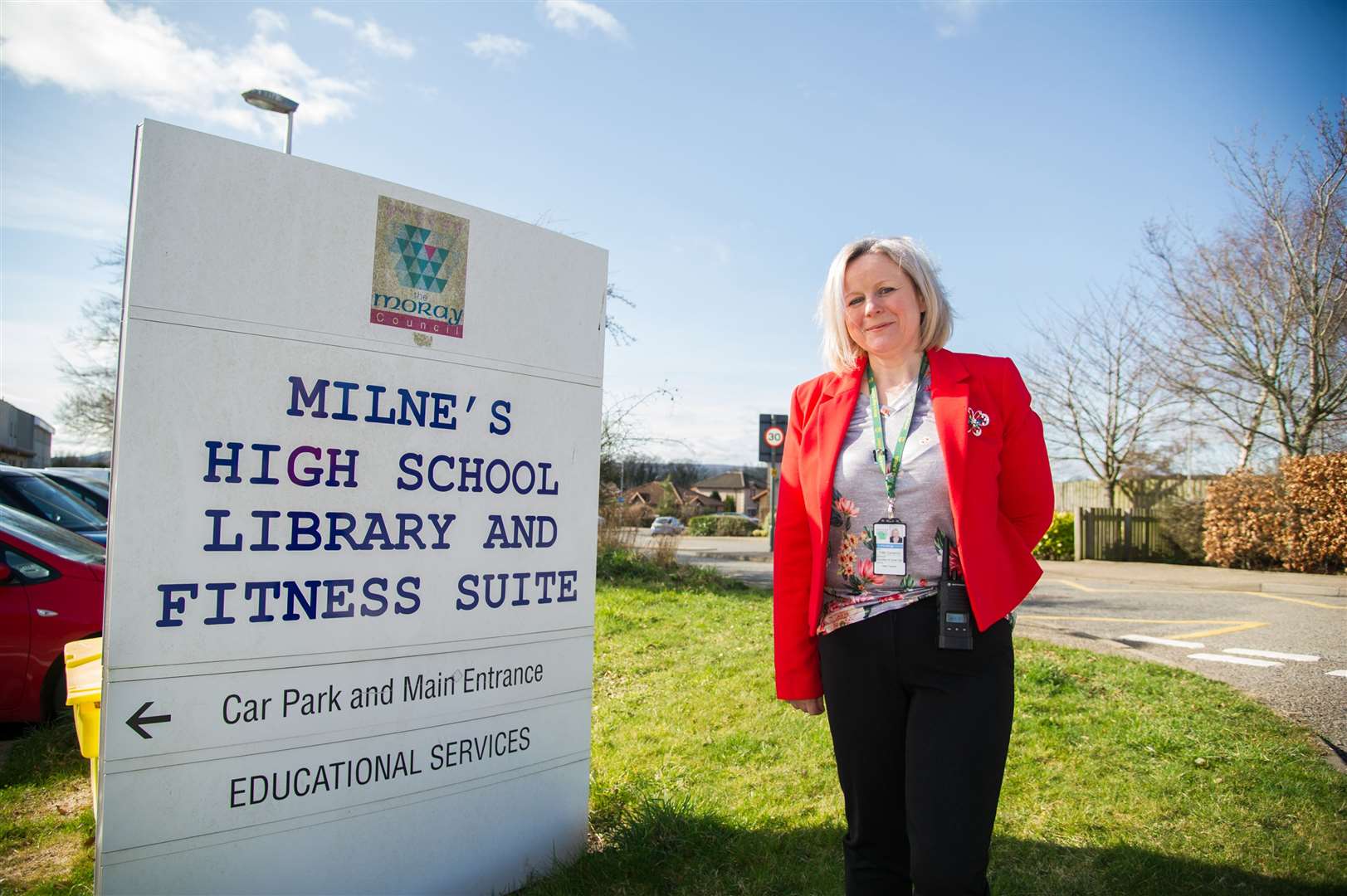 The crises of the past year have seen Milne's High School Rector Trish Cameron's team rise to the challenges. Picture: Becky Saunderson