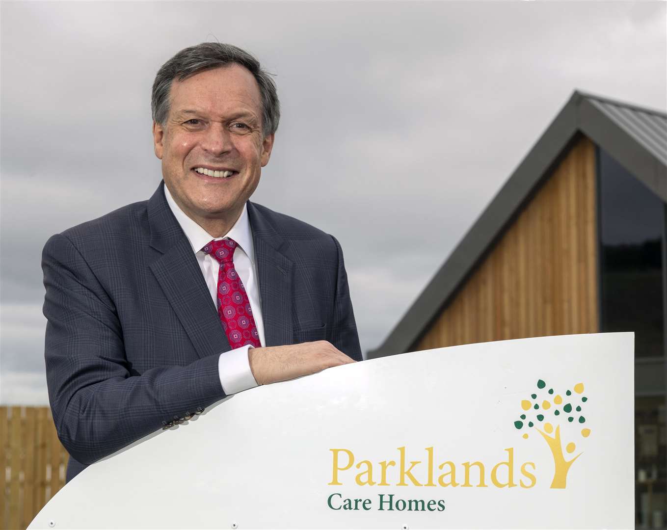 Managing director, Ron Taylor, Parklands Care Homes, sponsor of the carer award.