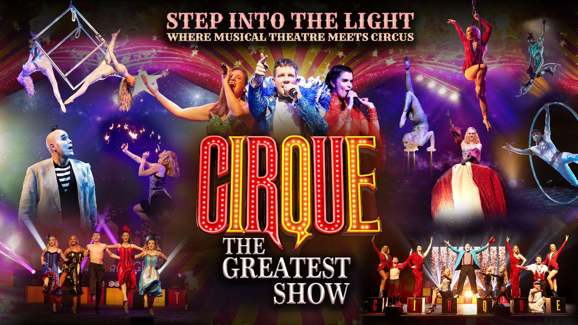 A musical theatre circus spectacular, Cirque: The Greatest Show will roll up to the P&J Live next spring.