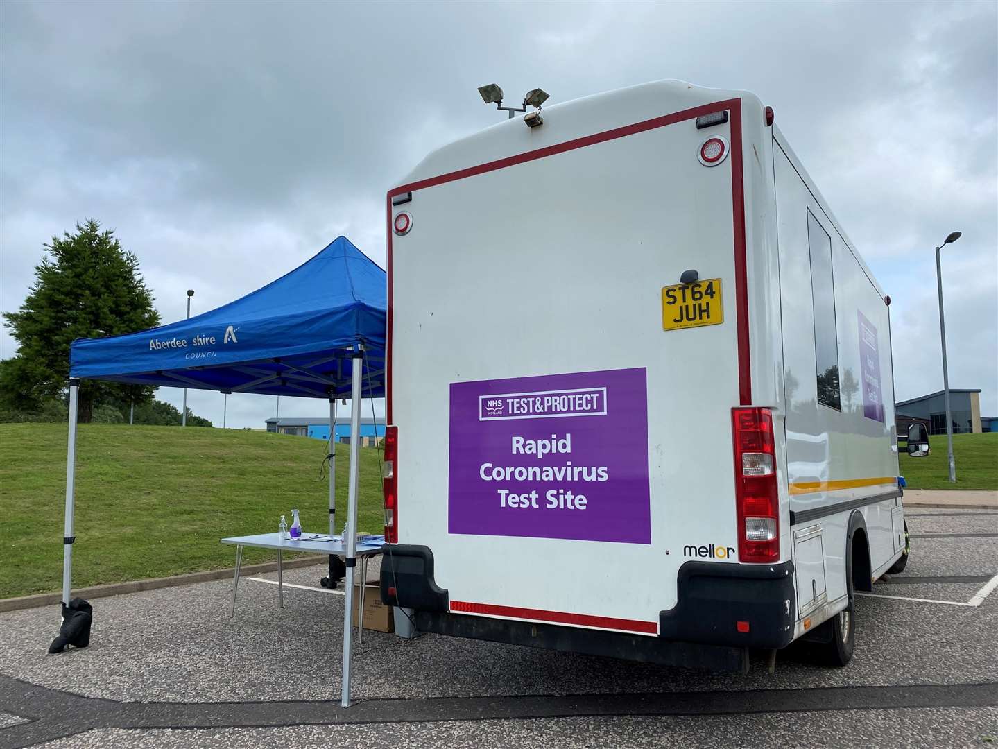 Mobile Covid testing will be available at several locations next week