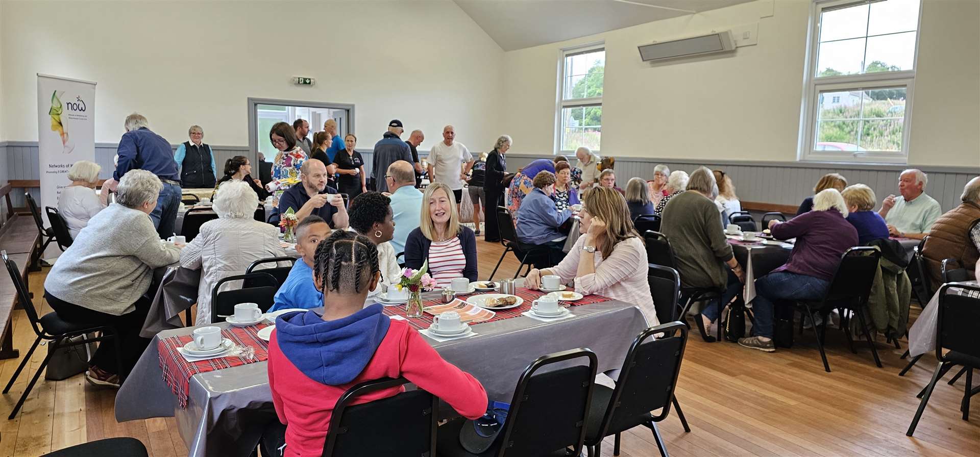 The arts-focussed event at Gartly Community Hall, pictured during a Coffee for a Cause event, is set to bring the community together again this weekend.