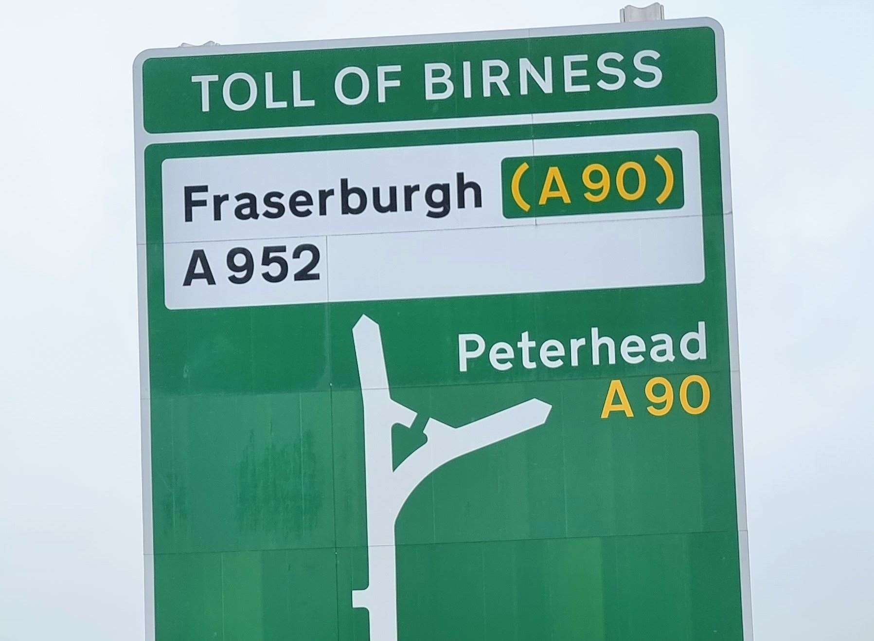 A call has been made to consider HGV use on the A90 road.
