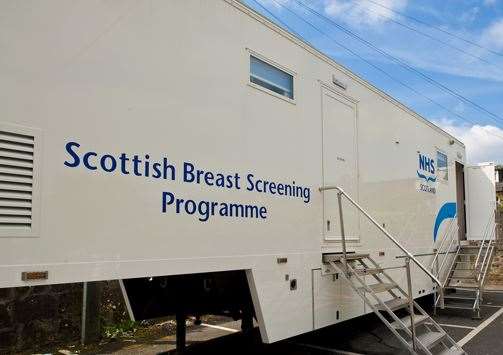 The North East Scotland mobile breast screening unit will visit Speyside later this month.