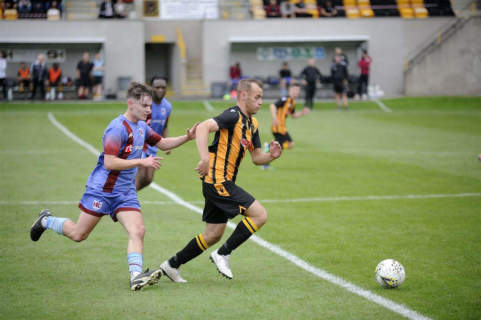 Greg Buchan opened the scoring for Huntly. Picture: Becky Saunderson..