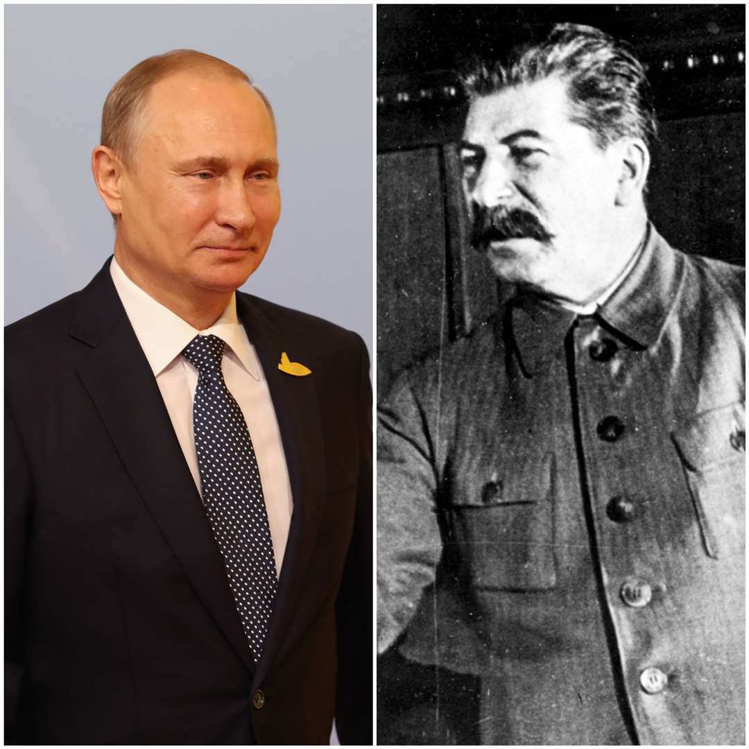 Vladimir Putin’s methods were compared to those of Joseph Stalin (Matt Cardy/Archive/PA)