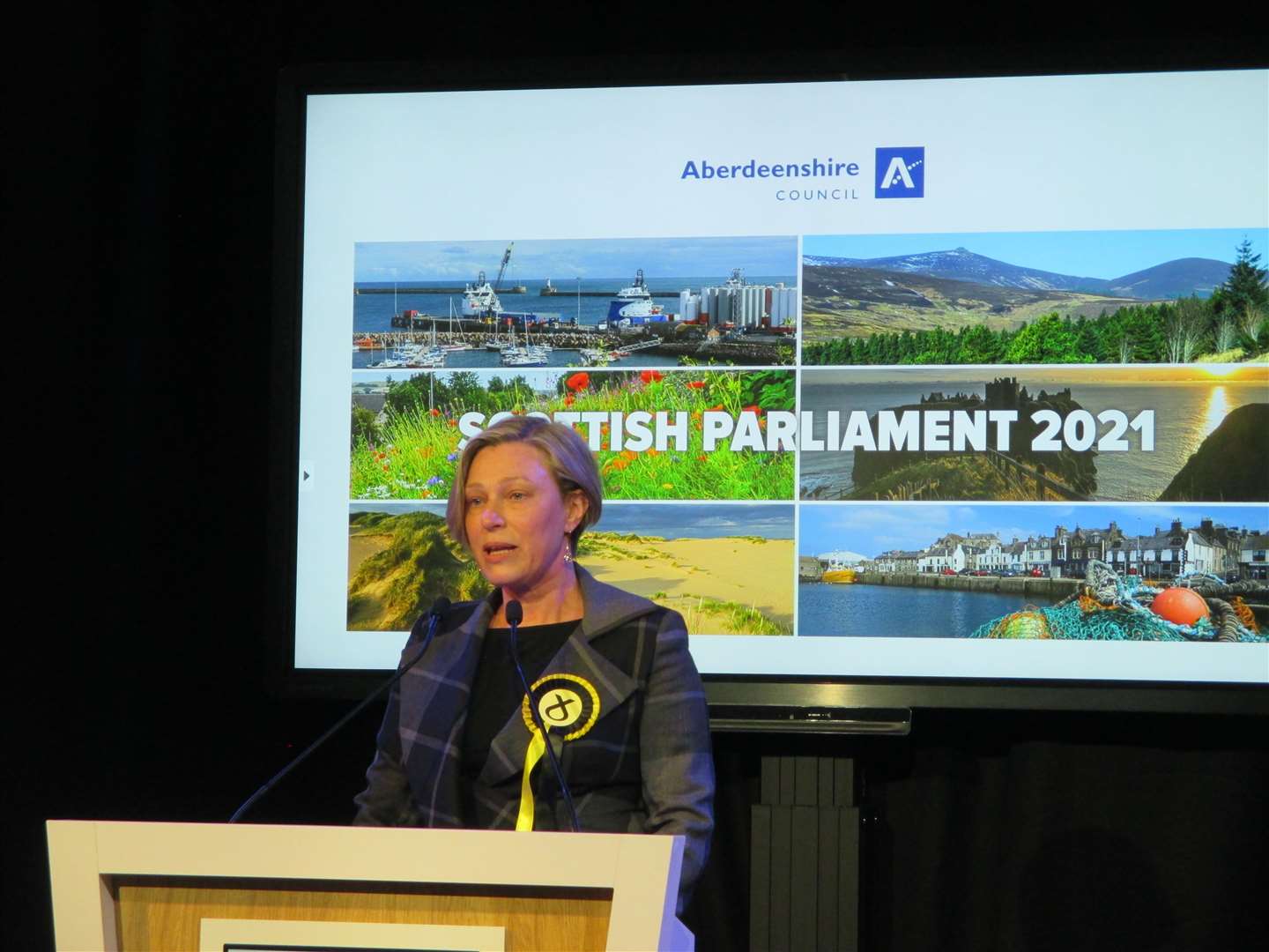 Gillian Martin was re-elected to represent the Aberdeenshire East constituency.