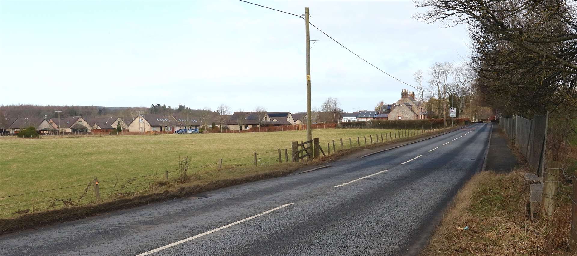 New housing has been approved at Miltown on the edge of Kemnay.