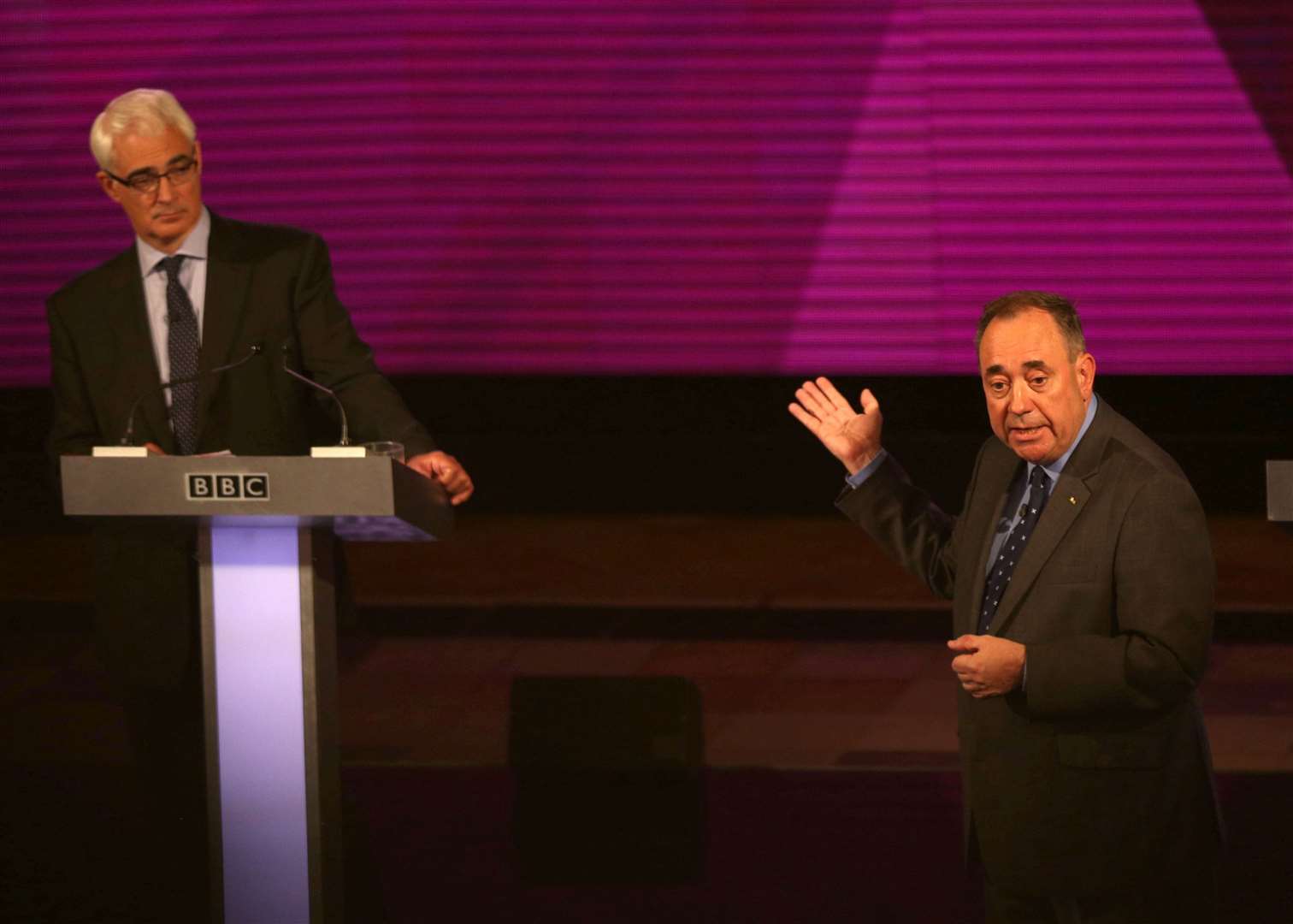 Mr Darling debated then first minister Alex Salmond on Scottish independence ahead of the 2014 referendum (PA)