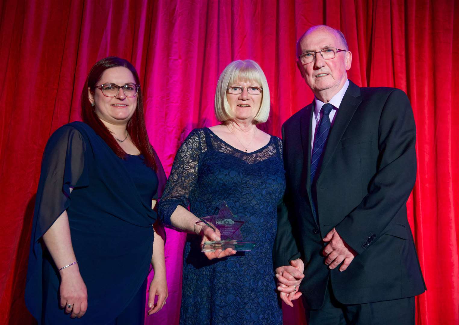 Anne and Alan Doughty won the Carer of the Year award.