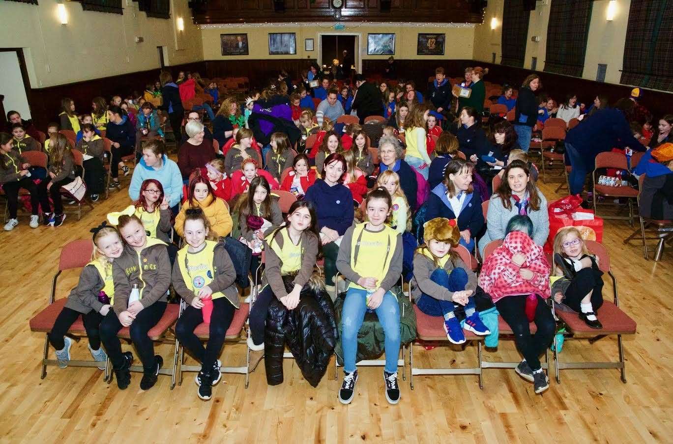 Around 500 girls enjoyed exclusive screenings throughout the weekend. Picture: Phil Harman
