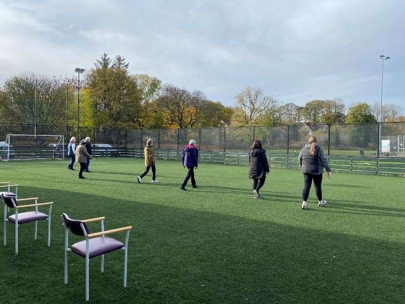 Aberdeenshire leisure facilities are offering health walks.