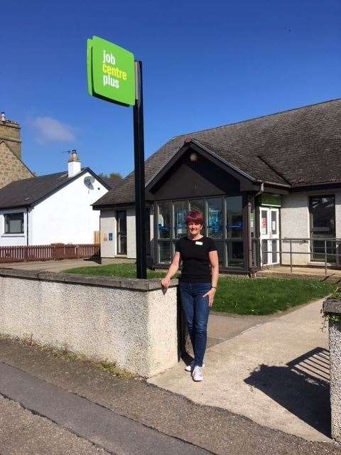Forres jobcentre's Jane Munro.