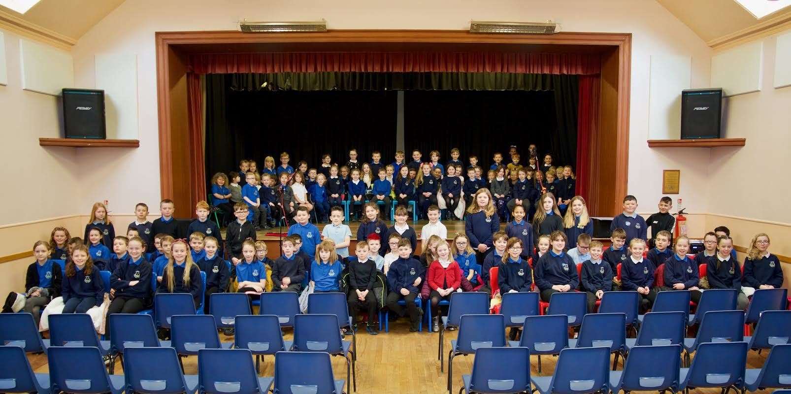 Tarves School performed their Christmas concert for the community. Picture: Phil Harman