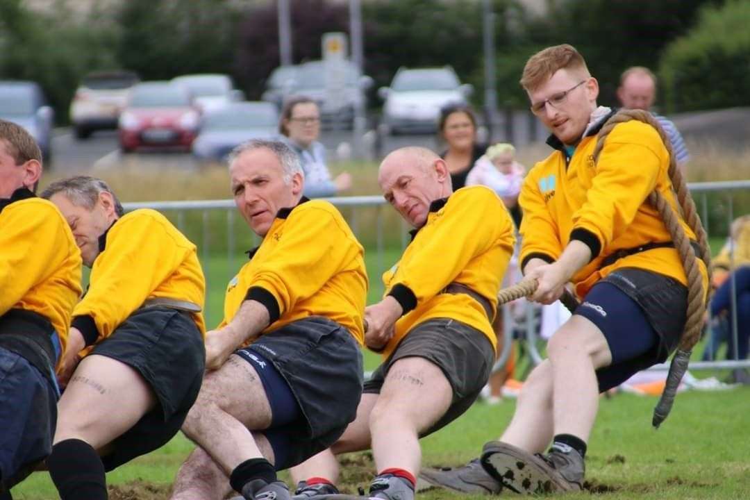 Cornhill tug of war team will continue to be supported by local company Motive Offshore.